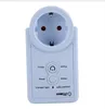 Spina UE Smart Outlet GSM Outlet Plug Presa con sensore di temperatura SMS Controllo comando Controllo russo / inglese Versione opzionale