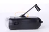 Portable Hand Crank Dynamo 3 LED Solar Powered Flashlight Camping Torch