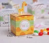 Zwierząt Cukierki Boxes Baby Girl Boy Party Favors Pudełka Prezenty Prezenty Ślubne Dla Gości Urodziny Dekoracji Dekoracji
