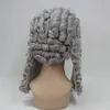 HIVISION DOMSTOMMEN PERIG LAGSBARRISTER BARRISTER WIG Long Curly Grey Silver Men039S WIG7799736
