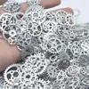 100g Mix Alloy Steampunk Gears DIY Smycken Tillbehör Gears Cog Wheel Charms Pendant Fit Armband Tillbehör DIY BEADS Smycken Making