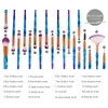 Elmas Makyaj Fırçalar Set 20 Adet Vakıf Tozu Kapatıcı Allık Göz Farı Dudak Kozmetik Makyaj Fırça Kiti Seyahat Güzellik Araçları