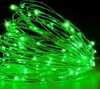 LED Światła ciągów 10m 33ft 100ed 5 V USB Powered Outdoor Wodoodporna ramię Biały / RGB Copper Wire Wedding Party Decoration LF