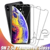 Protetor de tela de vidro temperado para novo iphone 15 14 13 12 11 pro xr xs max x 8 plus samsung galaxy s9 lg v20 sem pacote