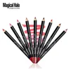 Magische Halo lipliner Professionele Waterdichte Heldere Potlood Lip Liner Potlood Voor Lippen Langdurige Lipliner Pen Make-Up Cosmetische 12 stks/set