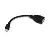 Micro USB Host Cable Otg 10cm 5Pin Mini Cabo USB para Tablet PC Telefone Móvel MP4 MP5 Smart Phone Frete Grátis