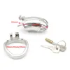 304 Stainless Steel Stealth Lock Male Chastity Device,Penis Rings,Cock Cage,Virginity Belt,BDSM Fetish Sex Toys For Man Gay Y1892804