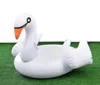 1.5M PVC blanc cygne flotteur de natation nouveau cygne géant flamant rose flotteurs gonflables anneau de natation radeau piscine jouets flottants