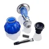 Shisha Shisha Bong Rohr Komplettset - Cool Mini Kürbis Shisha Glasvase Ein Schlauch One Tong 11 Zoll