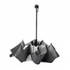 Middelvinger Paraplu Regen Winddicht Up Up Umbrella Creatieve opvouwbare Parasol Fashion Impact Zwart Paraplu OOA4505