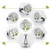 Angel Wing Essential Oil Car Vent clip Air Freshener Diffuser Locket Car Aromatherapy Perfume Locket with 10pcs free pads