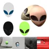 2018 Hot Full Metal 3D Alienware Alien Head Auto Logo Autocollant Vinyle Badge Autocollants De Voiture Graphique Haute Qualité Car Styling