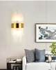 Nordic wandleuchte kristall K9 Wandleuchte gold farbe foyer wohnzimmer schlafzimmer nachtwandleuchte licht wandleuchte luxus 2 x e14 lampe
