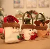 크리스마스 이브 선물 가방 산타 클로스, 눈사람 순록 사탕 가방 크리스마스 트리 장식품 장식을 매달려