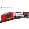 Model Toy Railroad Railway Remote Control RC Track Car Electric Steam Smoke RC Christmas Train Set Gift