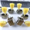 Guitarra Máquina 1Set 3R-3L luxe Vintage Heads Tuners 10 Nickel cravelhas