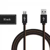 Cowboy Micro USB-kabelkoordsnoeren USB-oplader oplaadlijn voor Android-kabels Samsung Smart Phone.