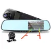 Double lentille voiture caméra rétroviseur Full HD 1080p Auto Dvrs voiture DVR Vision nocturne stationnement enregistreur vidéo enregistreur Dash Cam