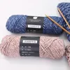 12Colors 100g / szt. Yak Wełniana przędza Soft Yak Cashmere Line Hand Dzianiny Przędza DIY Craft Dzianiny Sweter Szalik Kapelusz