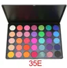 35 kleuren oogschaduw pallete prachtige zijdeachtige professionele natuur make-up palet rokerige warme matte glanzende oogschaduw