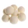 Praktisk tvättstuga ren boll återanvändbar naturlig organisk tvättstuga mjukmedel boll premium ekologiska ull torkbollar