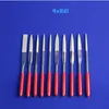 4x160 mm Electroplate Diamond Needle Files 10pcs SETS POUR PLASTIQUE Jade Jade plate triangulaire semi-circulaire Files assortis Tool4740433