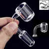 4mm Stock Smoking Accessories Flat Top Quartz Banger Bowl Dia 21.5mm for 14mm 19mm Joint 15.5mm with 10mm Dab Rig DHL 643