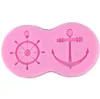 Anchor Rudder Silicone Search Sugar. Cake decorating tools Decoration Model DIY Baking Tool silicone mold pasteleria
