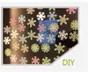 Luminous Snowflake Wall Sticker Xmas Decal Glow In The Dark for Kids Baby Rooms Christmas Decor Home Decorations