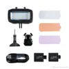 Sport Camera Underwater Light 40m Diving Waterproof Video LED-8 for Hero 6/5 DSLR3 Di fill light free shipping