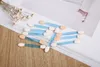 Individual Packing Disposable Brush Double-end Eye shadow Applicator Eyeshadow Stick Eyeliner Brushes Sponge Tool Nail Mirror Powder Brush