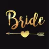 25 sztuk Nowy Design Bride Tymczasowy Tatuaż Bachelorette Akcesoria Party Druhna Prysznic Ślubny Dekoracje Fotografie