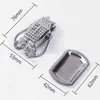Heta försäljning rostfritt stål söt robot te infuser tillverkare direkt återvinningsbara te silar te verktyg 15 stilar för