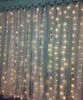 Cascade Rideau Lumières LED Glaçon Chaîne Lumière Fête De Mariage Maison De Noël Décors Décoration Fil De Cuivre LED lampe perles