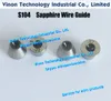 Ø0.17mm EDM Wire Guide (safir) S104 3080214, Övre dörrar B (safir) 0,17 mm 0205669 för AQ, A, EPOC EDM Machine EDM Sapphire Guide d = 0,17 mm