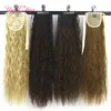 Valentines Day Presente Pony Cauda Hairpieces Drawstring Ponytails Pente Cabytail Loira Cabelo Extensão Clipe em Extensões de Cabelo para Mulheres Negras