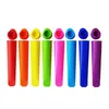 20 cm Lange siliconen ice pop maker Push Up Ice Cream Jelly Lollipop Popsicle Siliconen ice pop mould mould LX3347