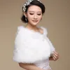 Bolero Wedding Bolero Odzież Odzieży Akcesoria Utworzone Wrap Bride Formalne Zimowe Przylądek Panny Młodej Futro Szal Kurtki Ślubne Wrap