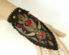 Hot Style European and American Vintage Skull Wings Black Lace Vrouwelijke Armband Persoonlijkheid Halloween Accessoires Mode Classic Exquisite E