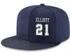 Snapback Hats Custom any Player Name Number 82 Witten 22 ESmith hat Customized ALL Team caps Accept Custom Made Flat Embroidery9381430
