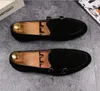 Hot Sales Brand Luxury Äkta Läder Men Oxford Skor Pekade Toe Men Klänning Skor Med Dubbelspänne Man Bröllop Skor L78