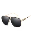 Sunglasses Classic Pilot Men 2021 Retro Oversized Shades Zonnebril Sunglass Mirror For Mens Glasses Men 2021 Sun Fklra