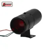 Medidor de dragón, tacómetro ajustable de aluminio negro, instrumentos para automóviles, 1000-11000 RPM, luz de cambio de advertencia, luz LED roja