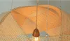 Bambu Hasır Rattan Bulut Gölge Kolye Işık Fikstürü Japon Tatami Asılı Tavan Lambası Plafon Cilası Avize Luminaria Design LLFA