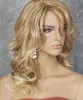 WOW So Lovely Long Wavy Curly Strawberry Blonde Mix Perruque WBBL 27-613