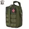 SinaraSoft Outdoor Tactical Medical First Aid Kit Ifak Utility Pouch Nödväska för Vest Belt Behandling Waist Pack EMT multifunktionell