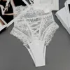 CYHWR Fashion Sexy Panties Women's Bandage Underpants Seamless High Waist Lace Hollow Out Women Underwears Briefs