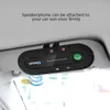 Bluetooth Connecting 41EDR Multipoint Speakerphone Hands Speaker Car Kit Sun Visor bt980 Dual Phones with MP3 Music3406809