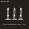 Factory price direct American syringe, suitable for liquid pigment glue container, 3/5/10/30/55CC US syringe