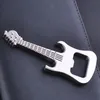 Flasköppnare Zinc Alloy Beer Bottle Opener Guitar Shaped Openers Flasköppnare Keychain KeyRing Nyckelring